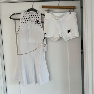 Fila Tennis/Golf Dress with matching bike shorts